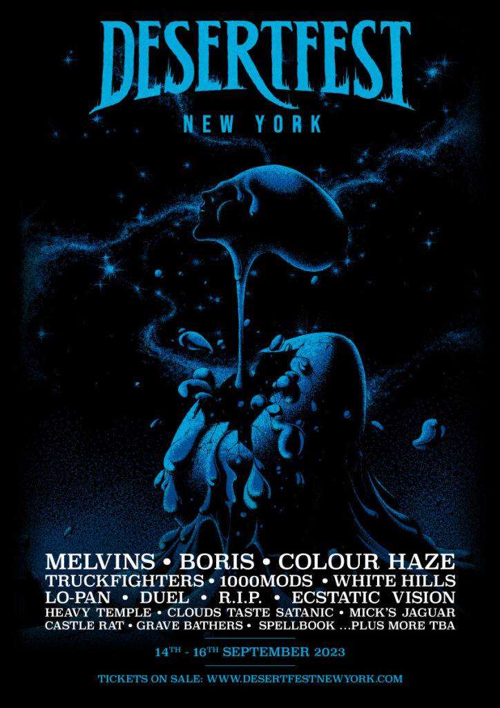 Desertfest New York returns 3 edition this September announcing Melvins, Boris, Colour Haze, Truckfighters & more - New