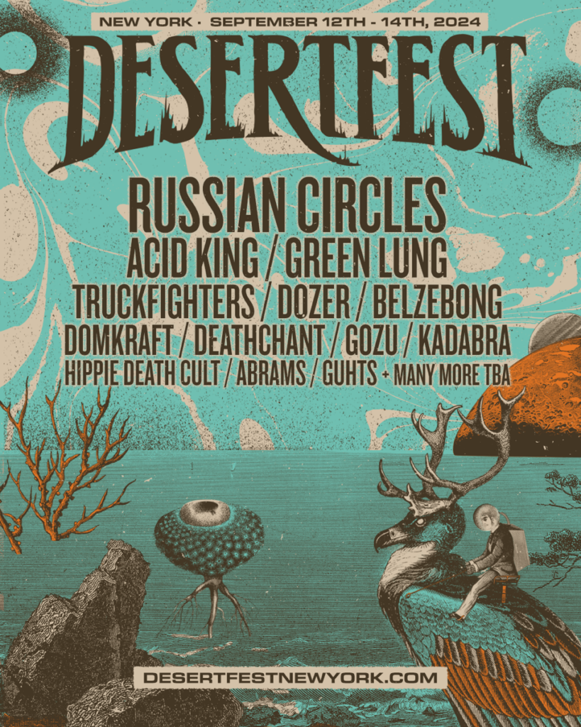 Desertfest NYC announces Russian Circles, Acid King, Green Lung
