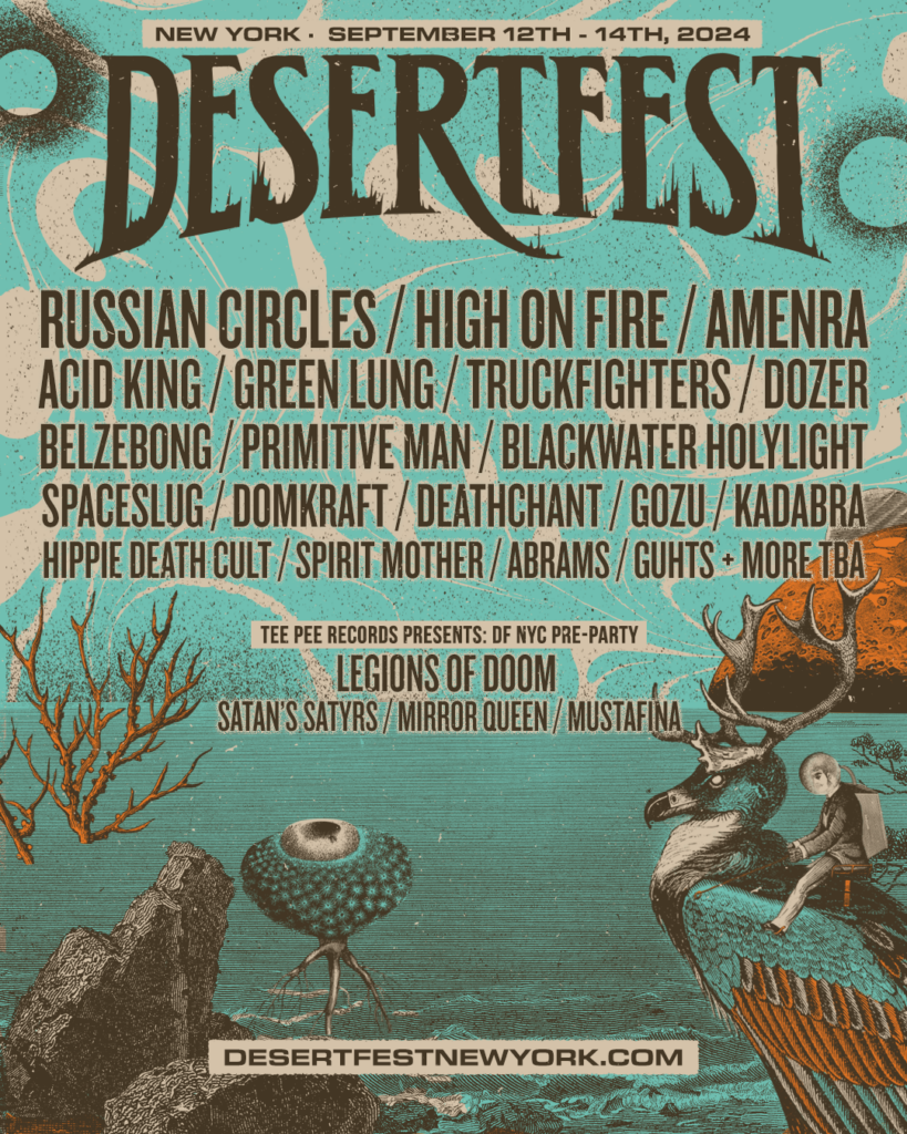 DF NYC High on Fire, Amenra, Primitive Man, Blackwater
